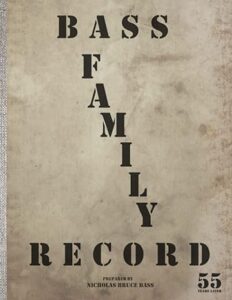 Bass Family Record: 55th Anniversary Edition Color
